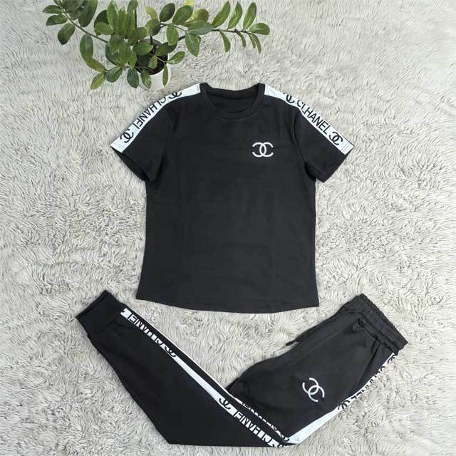 Embroidery Women Casual Jogging Suit
