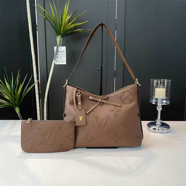 Fashion Embossing Leather Handbag