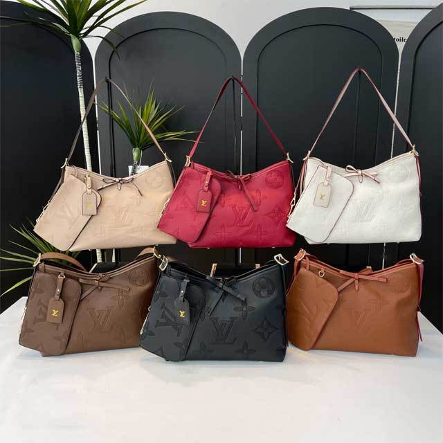 Fashion Embossing Leather Handbag