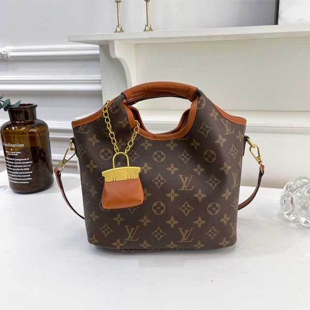 Fashion Printed Leather Crossbody Handbag