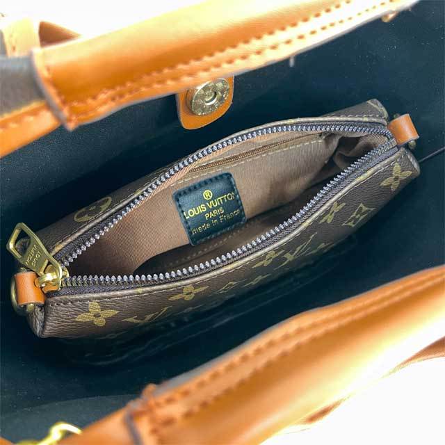 Fashion Printed Leather Crossbody Handbag