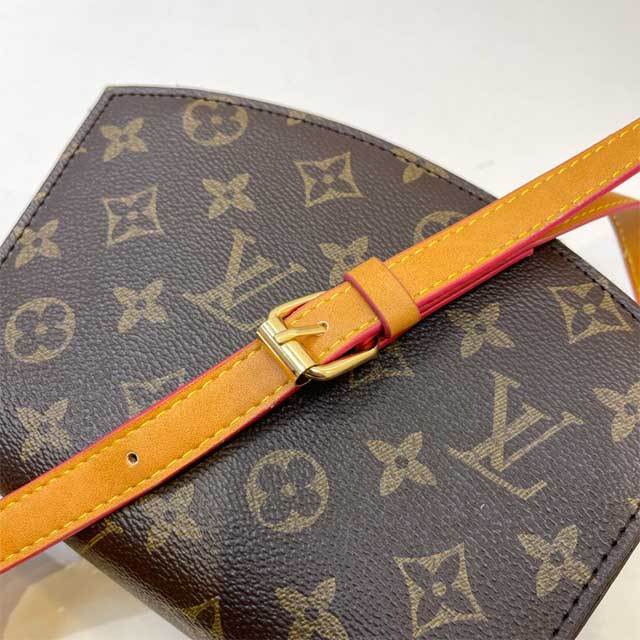 Leather Printed Crossbody Handbag