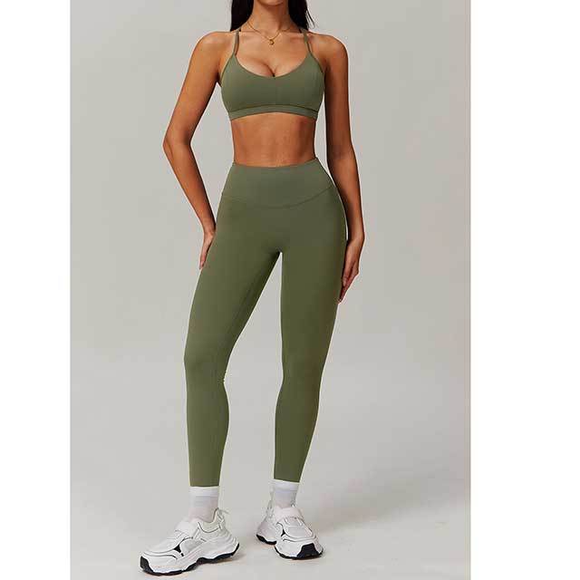 Activewear High Waist Skinny Legging Set