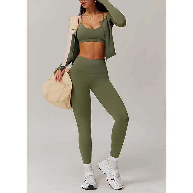 Activewear High Waist Skinny Legging Set