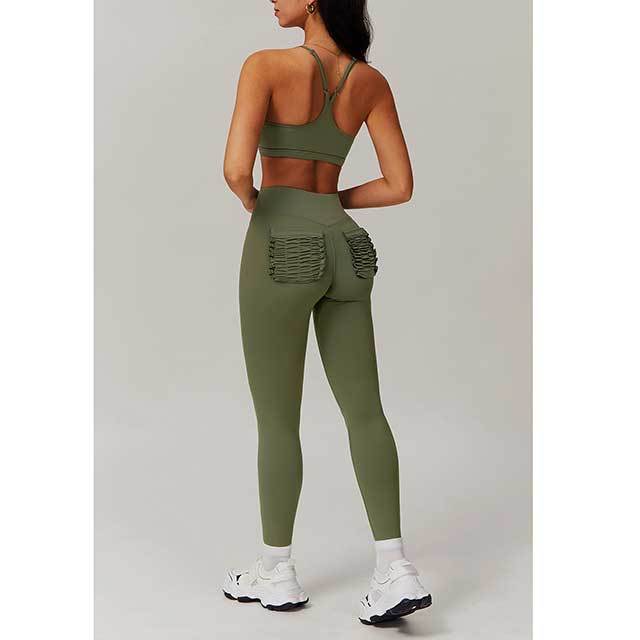 Activewear High Waist Skinny Legging Set