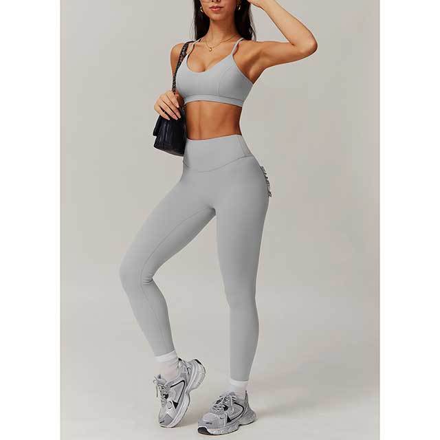 Activewear High Waist Skinny Legging Set