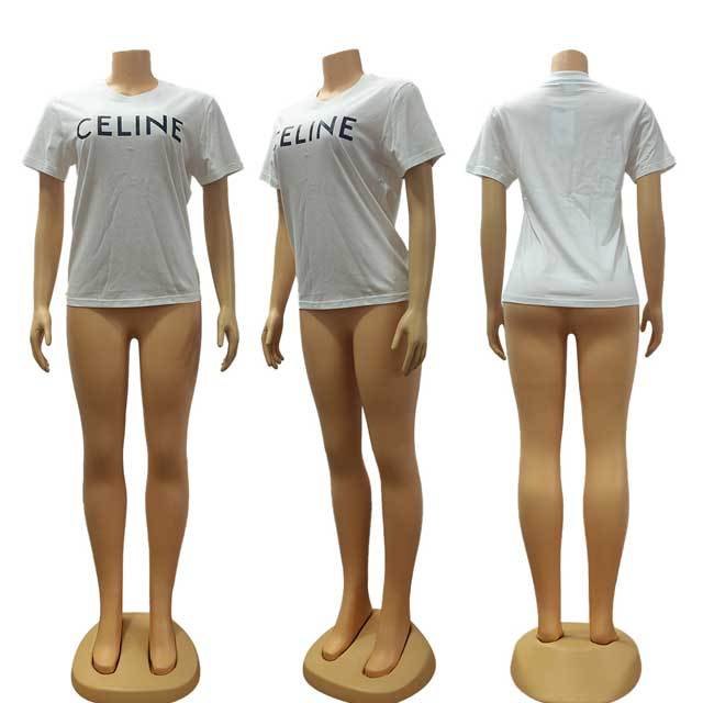 Letter Print Short Sleeve Tees