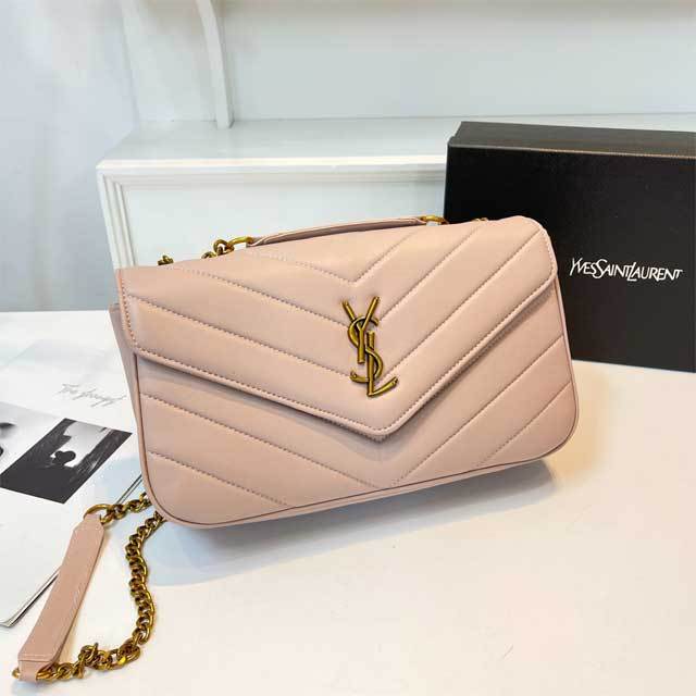 Metal Logo Leather Fashion Women Purses