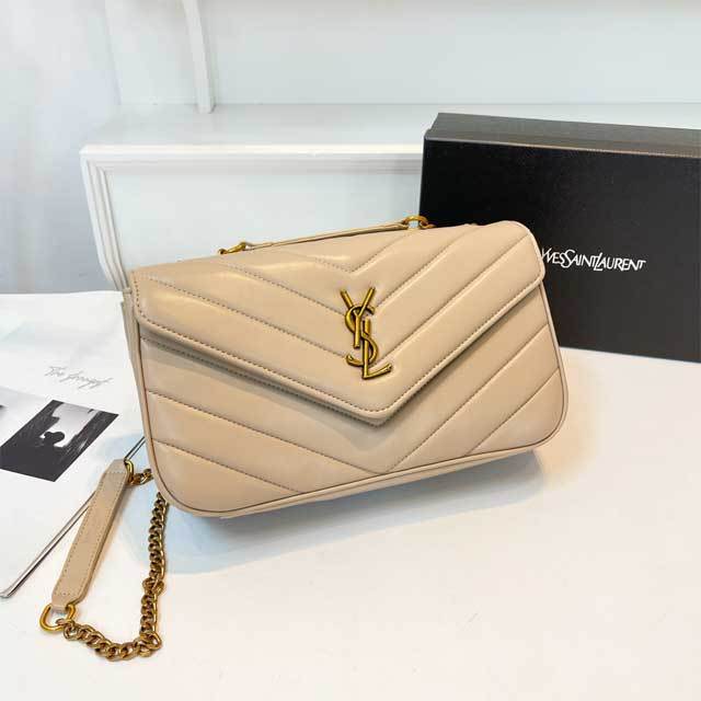 Metal Logo Leather Fashion Women Purses