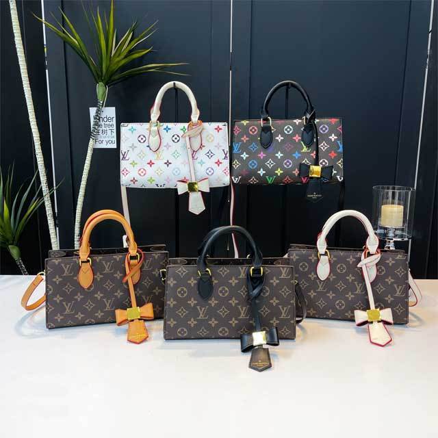 Fashion Print Leather Crossbody Bag