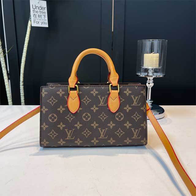 Fashion Print Leather Crossbody Bag