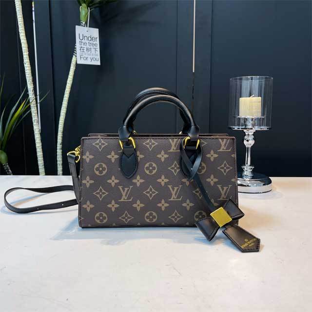 Fashion Print Leather Crossbody Bag