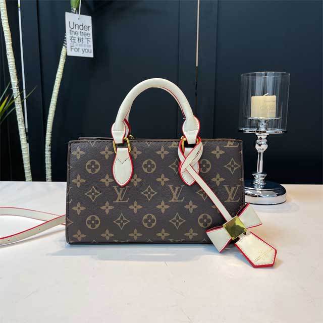 Fashion Print Leather Crossbody Bag