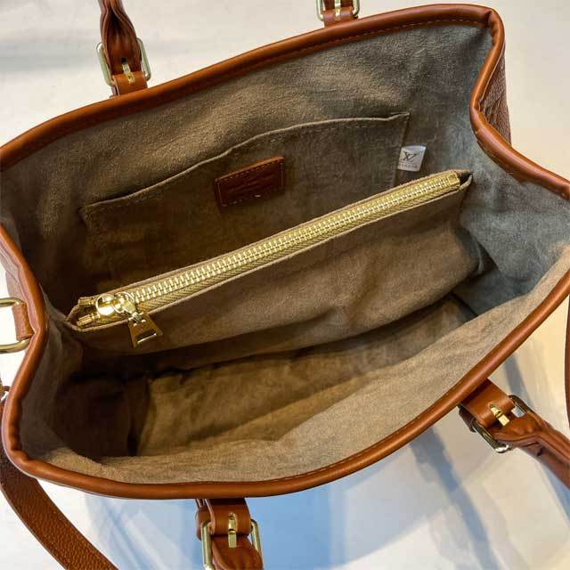 Leather Embossing Fashion Handbag