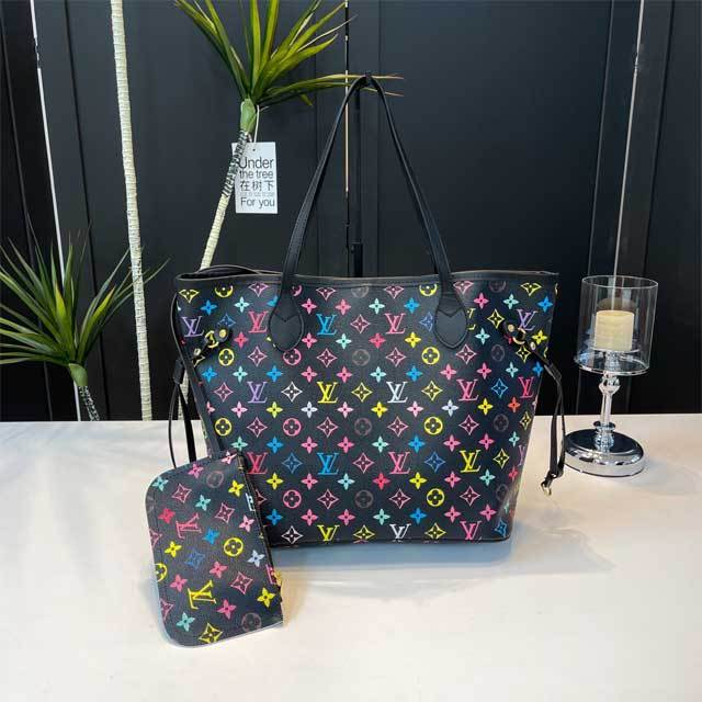 Leather Printed Fashion Women Underarm Bag
