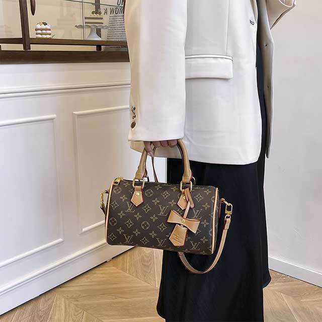 Printed Fashion Leather Crossbody Handbag