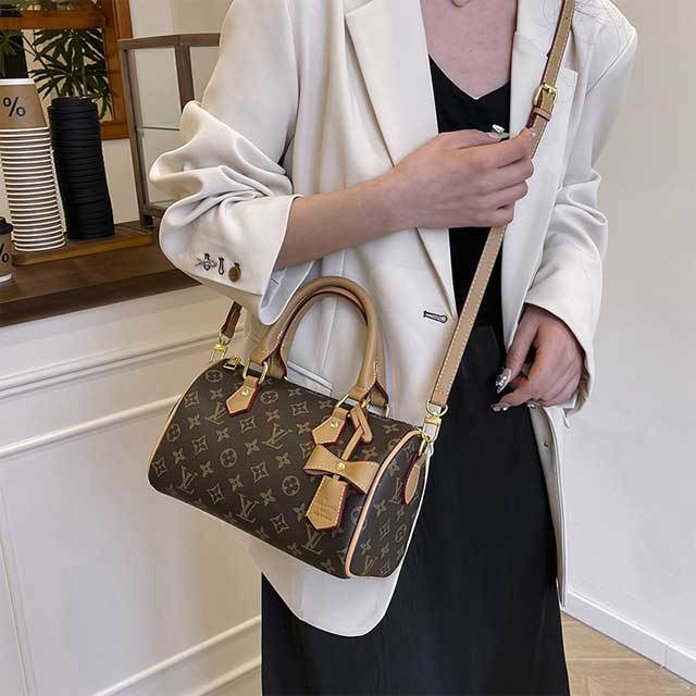 Printed Fashion Leather Crossbody Handbag