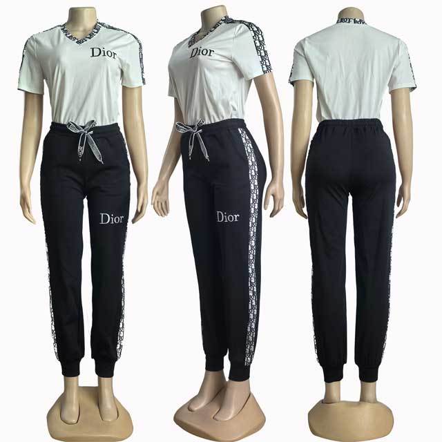 Embroidery Fashion Women Tracksuit Set