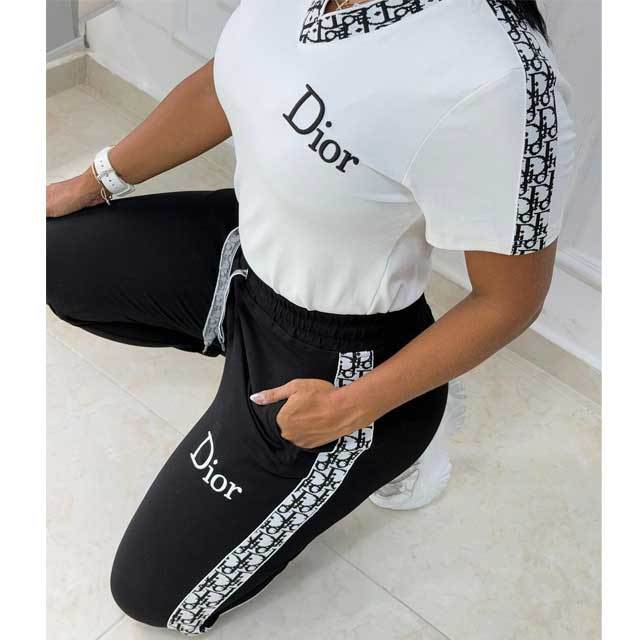 Embroidery Fashion Women Tracksuit Set