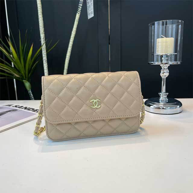 Chained Leather Fashion Shoulder Bag