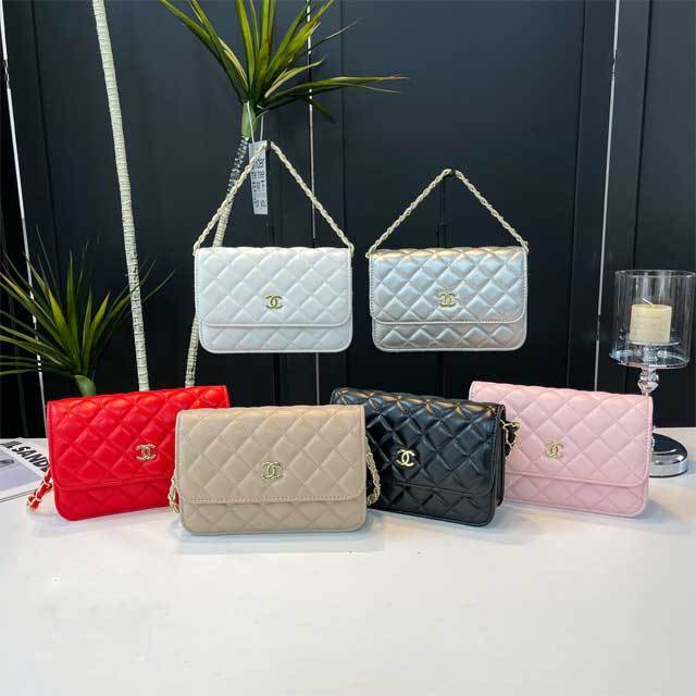 Chained Leather Fashion Shoulder Bag