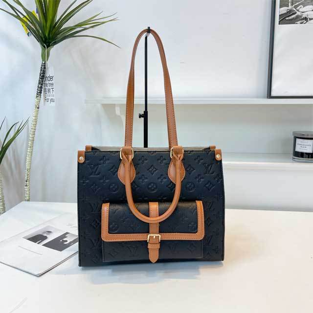 Leather Embossing Fashion Shoulder Bag