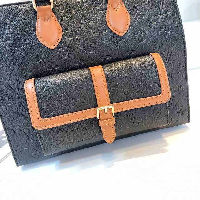 Leather Embossing Fashion Shoulder Bag