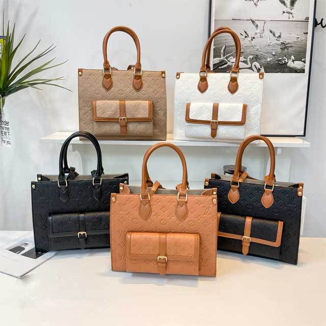 Leather Embossing Fashion Shoulder Bag