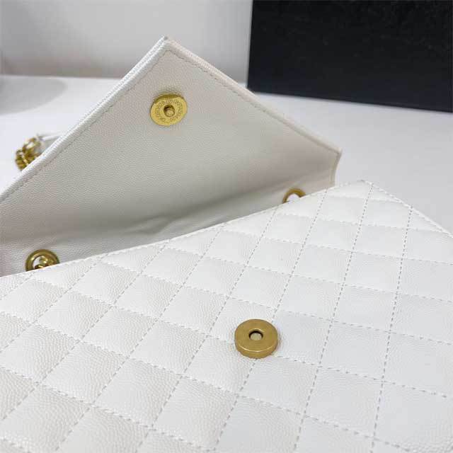 Metal Logo Women Leather Purses