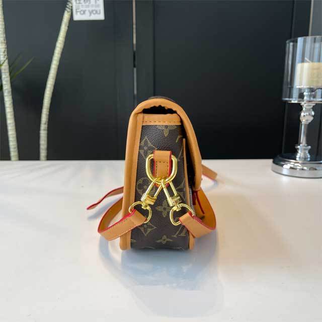 Printed Fashion Leather Messenger Bag