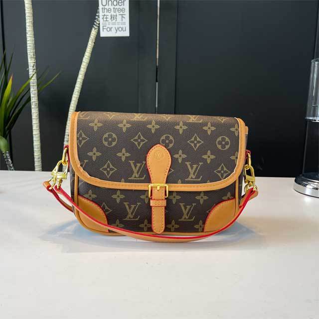 Printed Fashion Leather Messenger Bag