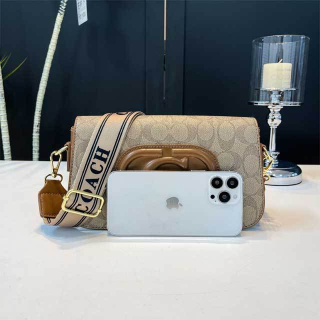Leather Printed Women Messenger Bag