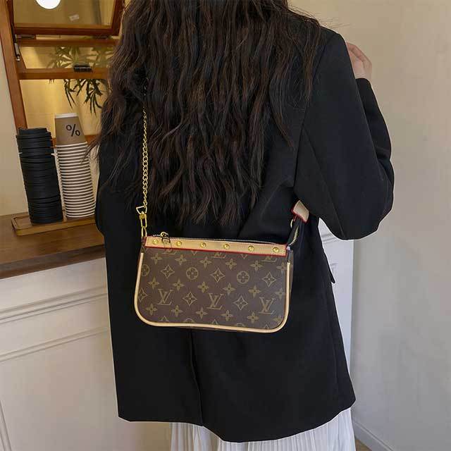 Leather Printed Women Crossbody Bag
