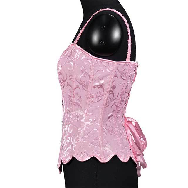 Fashion Jacquard Women Lace-Up Corset