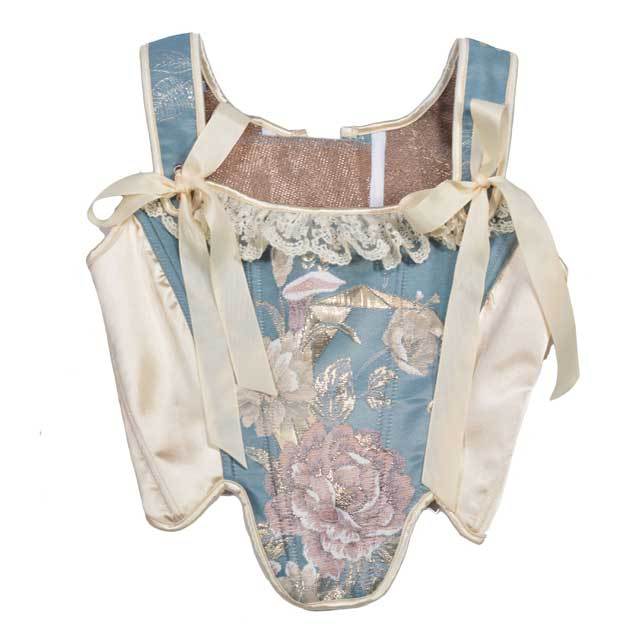 Color Block Lace-Up Bustier Corset