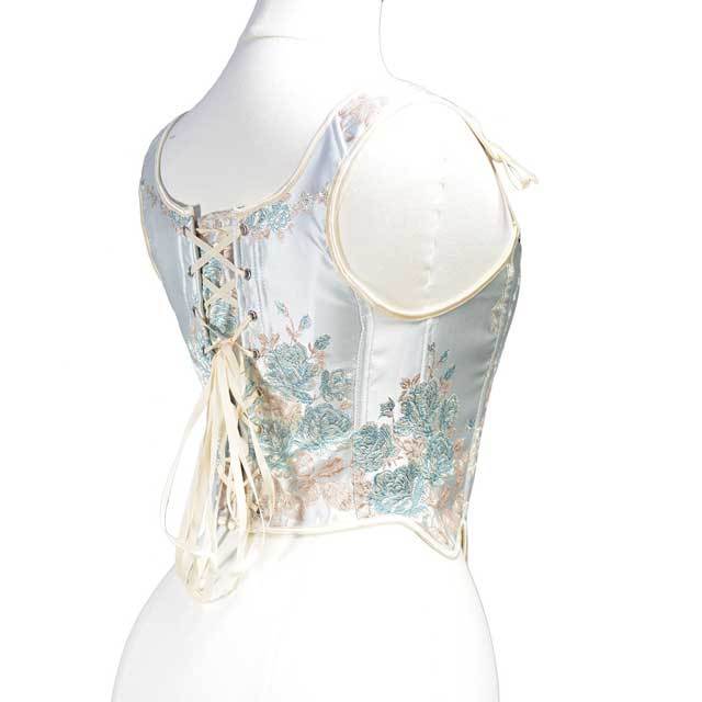 Fashion Embroidery European Corset Tops