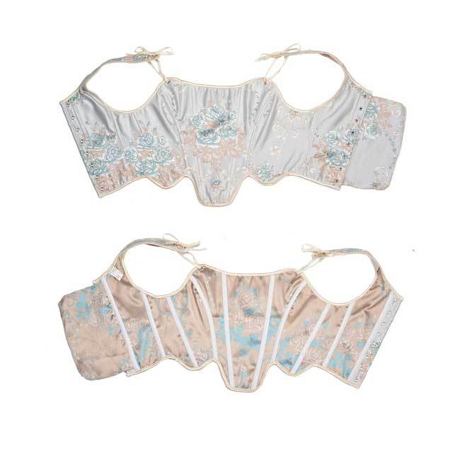 Fashion Embroidery European Corset Tops