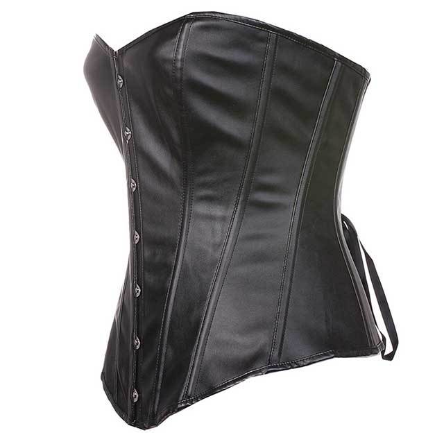Fashion PU Leather Overbust Corset
