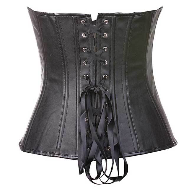 Fashion PU Leather Overbust Corset