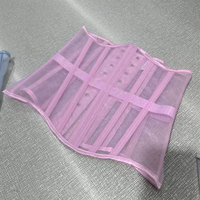 Plus Size Breathable Mesh Waist Shaper Corset