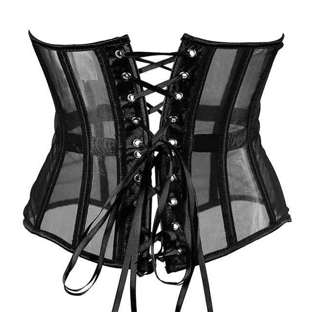 Plus Size Breathable Mesh Waist Shaper Corset