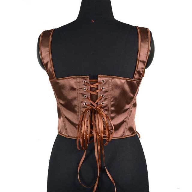 Retro Beauty Satin Bustier Corset