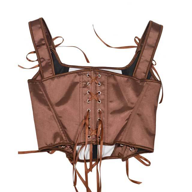 Retro Beauty Satin Bustier Corset