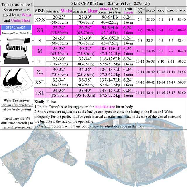 Three Hooks Slimming Fishbone Underbust Corset