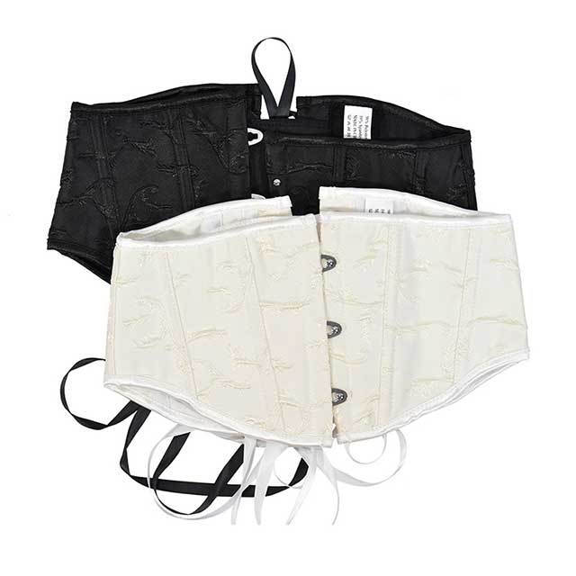 Three Hooks Slimming Fishbone Underbust Corset