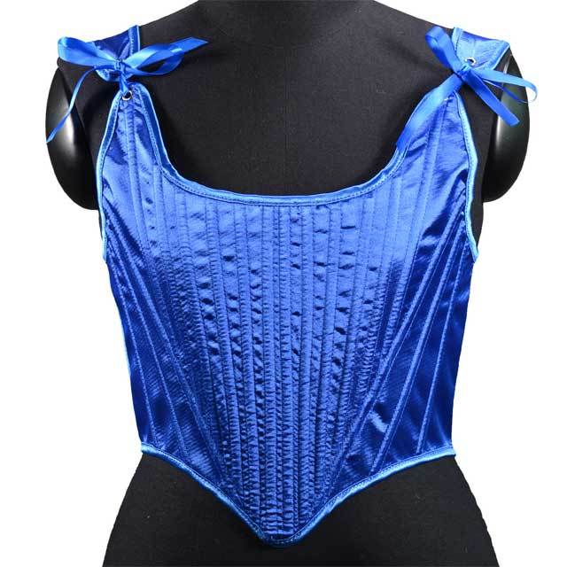 Fashion Lace-Up Satin Corset Tops