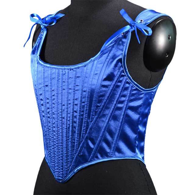 Fashion Lace-Up Satin Corset Tops