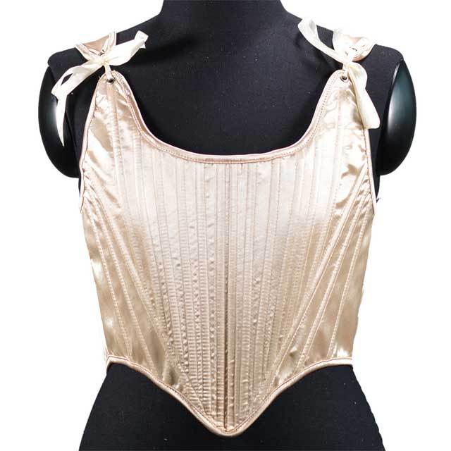 Fashion Lace-Up Satin Corset Tops