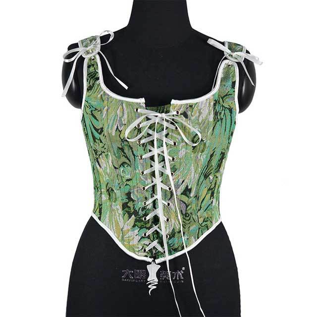 Front Lace-Up Fashion Tummy Control Bustier