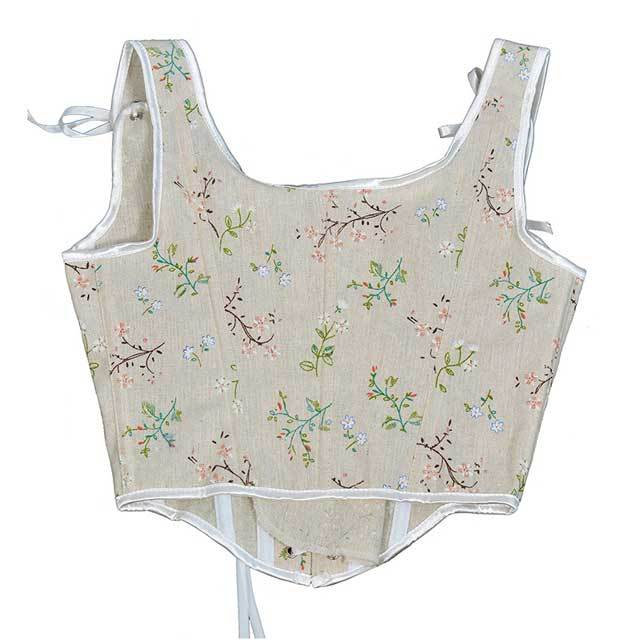 Lace-Up French Bustier Corset